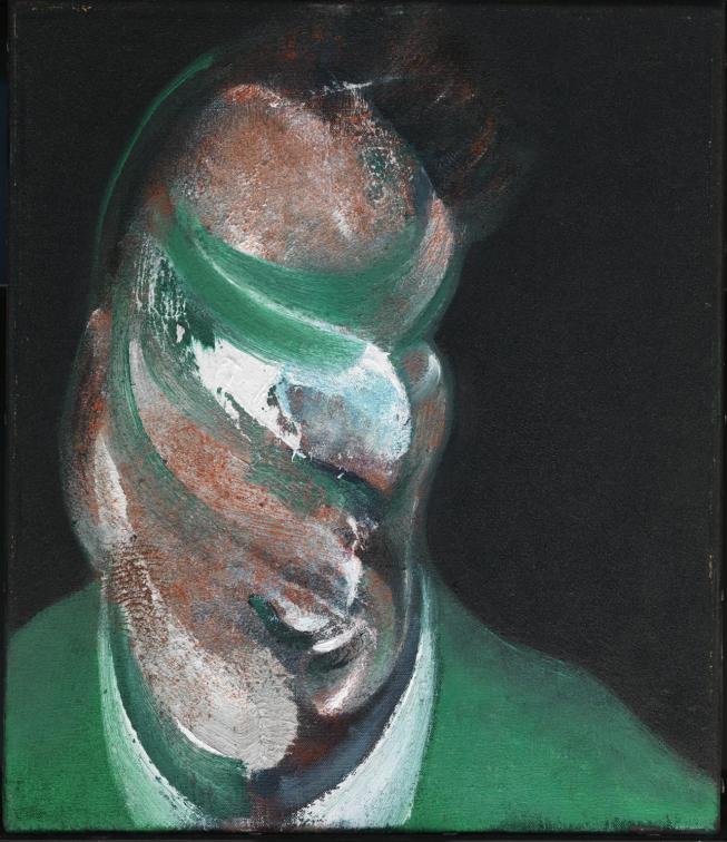 Study for Head of Lucian Freud 1967 by Francis Bacon 1909-1992