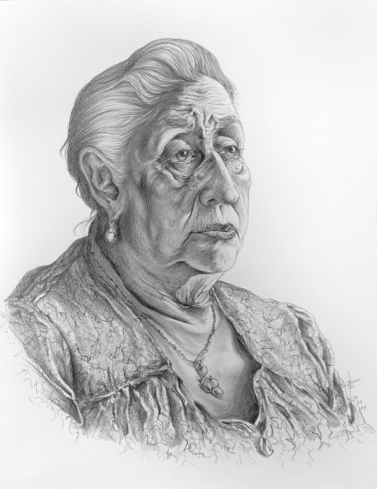 Retrato Madre para REPRODUCCION